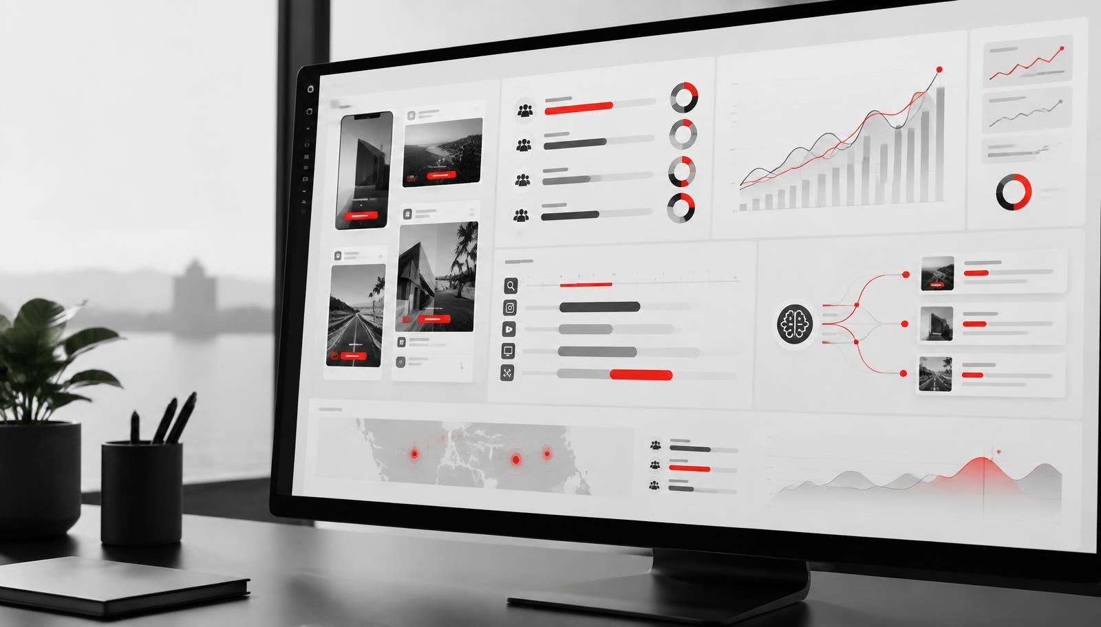 Digital advertising platform with audience targeting, campaigns, and AI-powered optimization